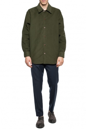 Shirt with fabric imitating suede, zdjęcie 2 Shirt with fabric imitating suede od Acne